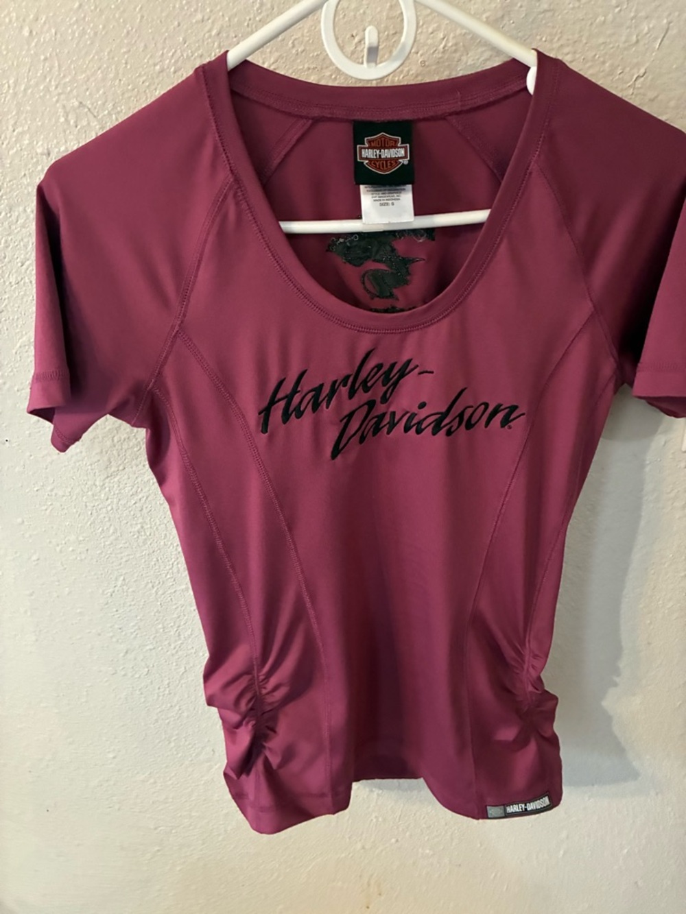 Harley-Davidson Scoop Neck Knit Top